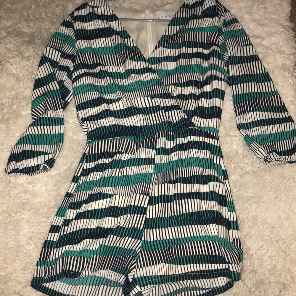 Long Sleeved Shorts Romper